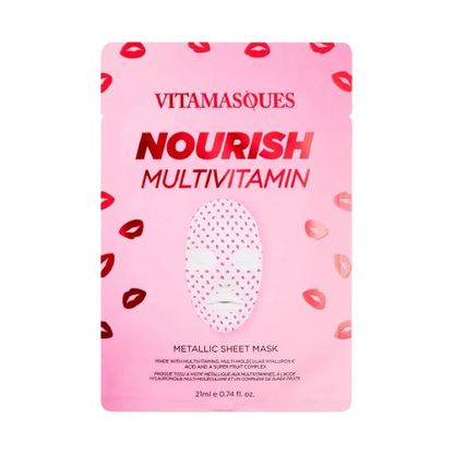 Nourish Multivitamin Metallic Face Sheet Mask