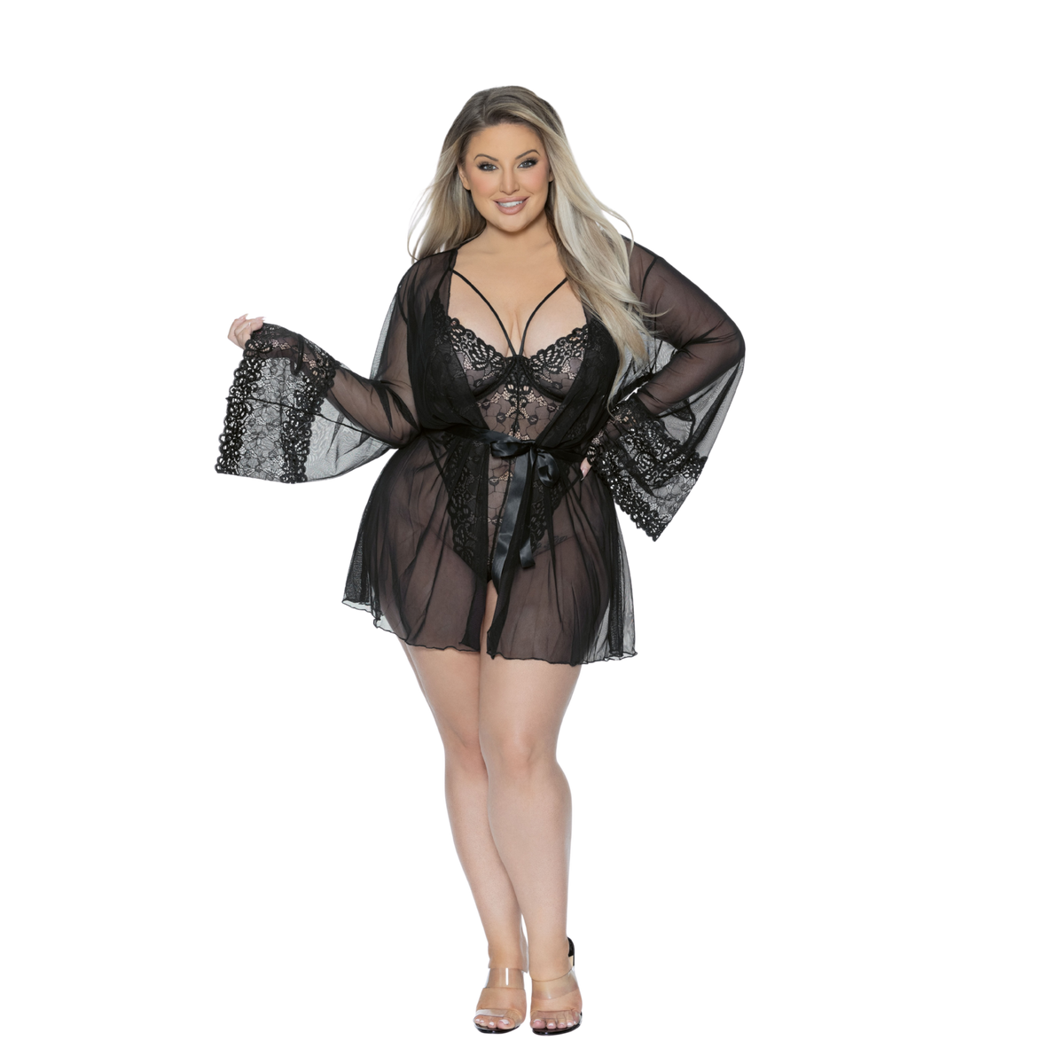 M&M Lace Robe