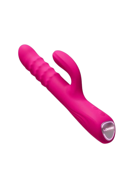 Velvo Rotating Vibrating 3-in-1 Rechargeable Bluetooth App Rabbit Vibrator