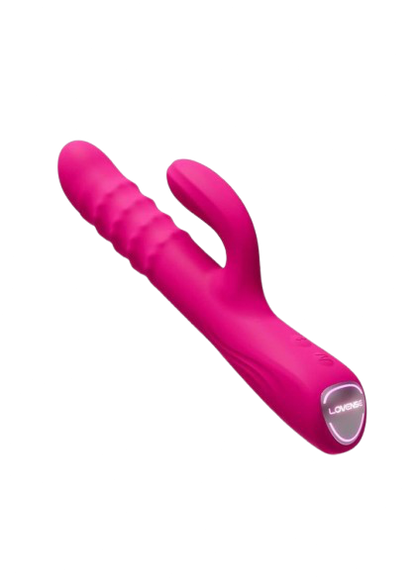 Velvo Rotating Vibrating 3-in-1 Rechargeable Bluetooth App Rabbit Vibrator