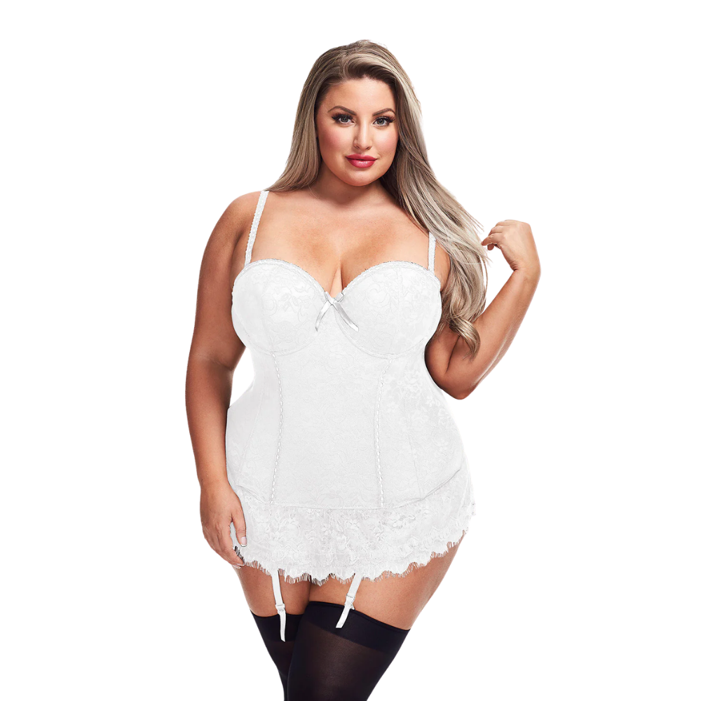 Lace Bustier & G-String