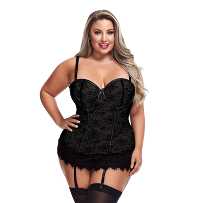 Lace Bustier & G-String