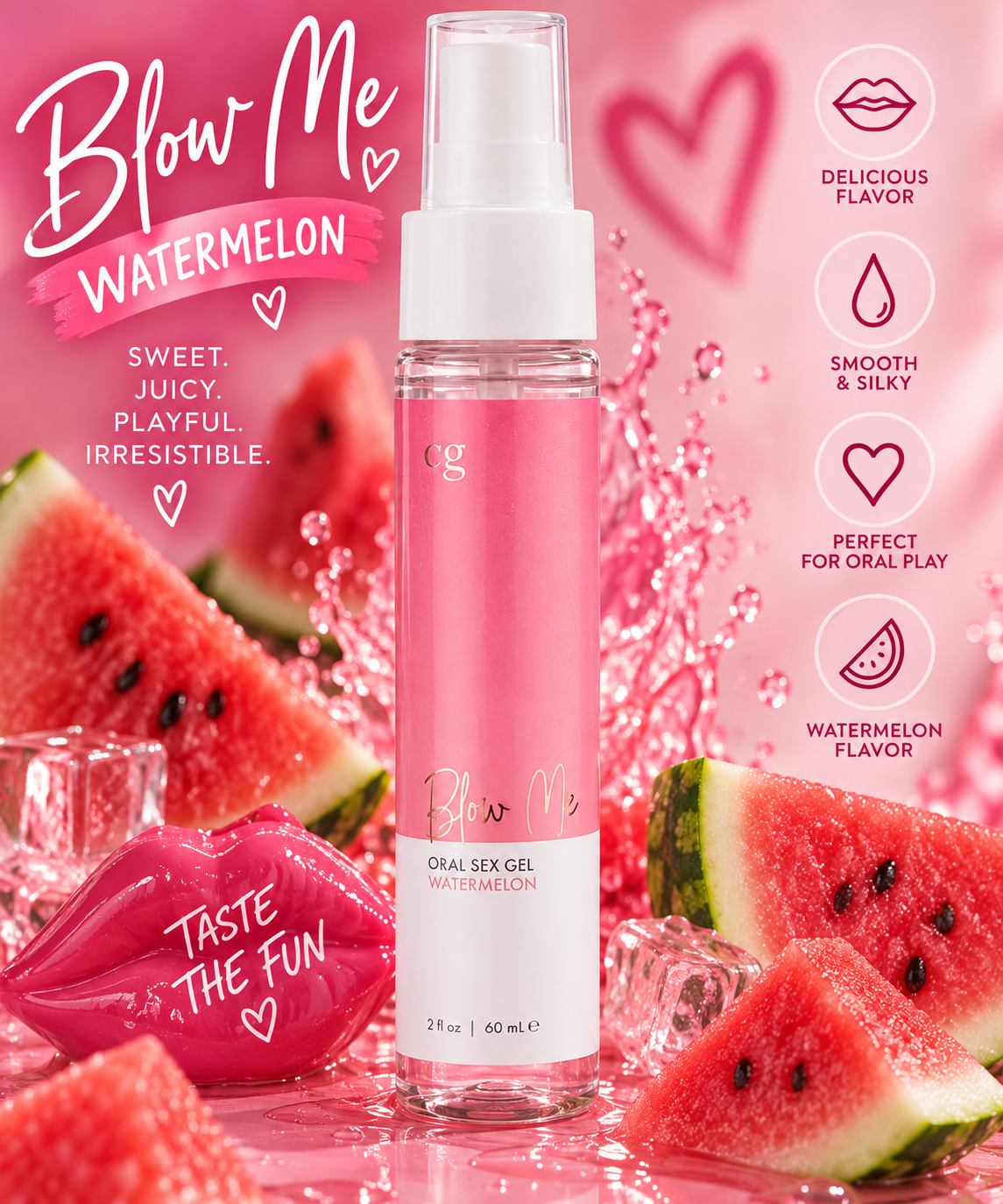 Blow Me Oral Sex Gel 2oz