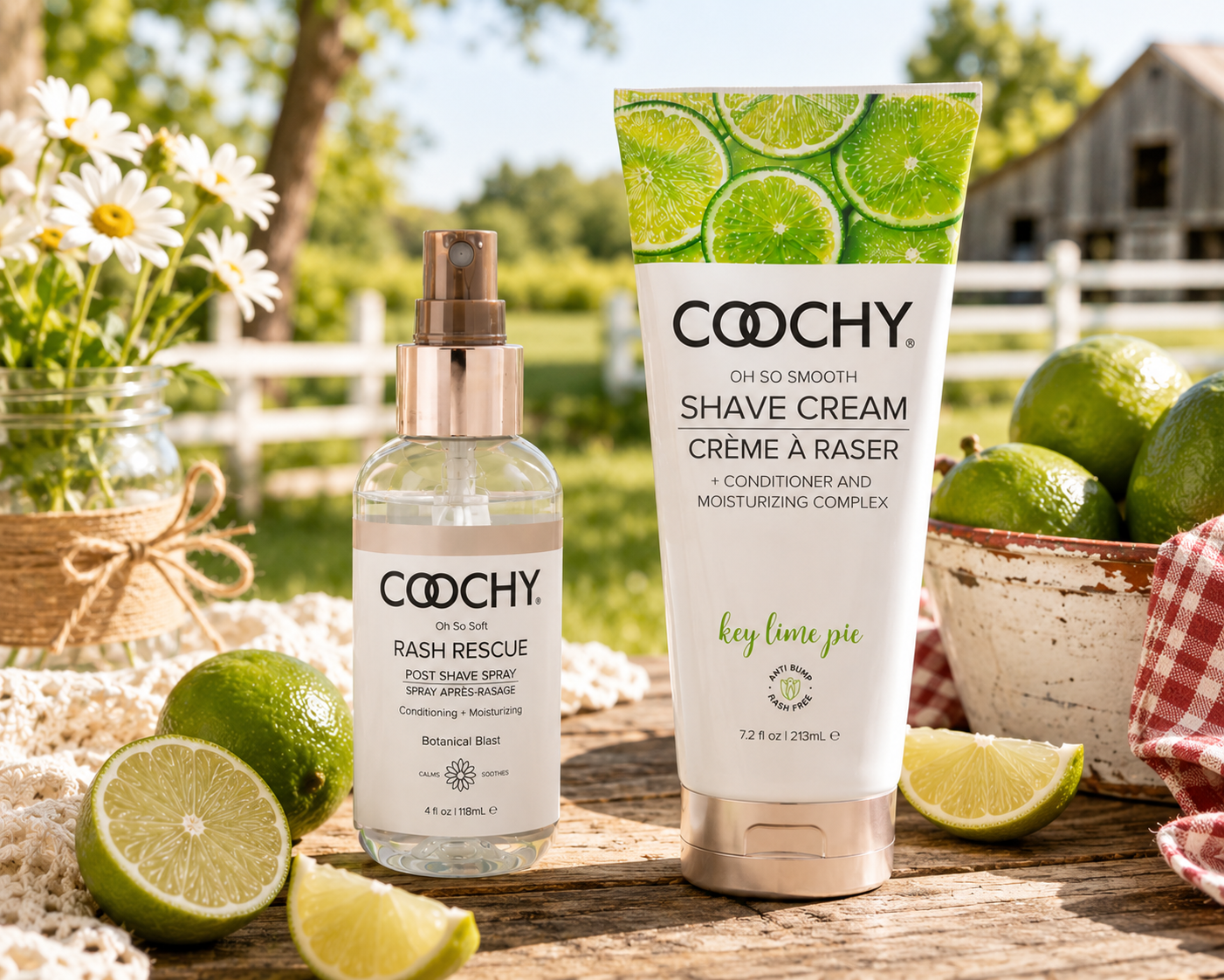 Coochy Shave Cream + Body Spray Bundle