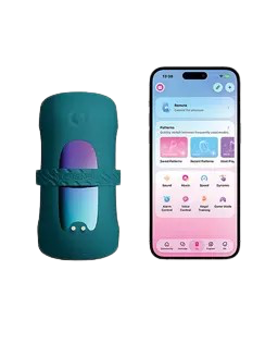 Lovense Gush 2 Motion Handsfree Masturbator - Teal
