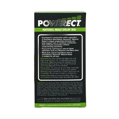 Creative Conceptions: Powerect Delay Gel