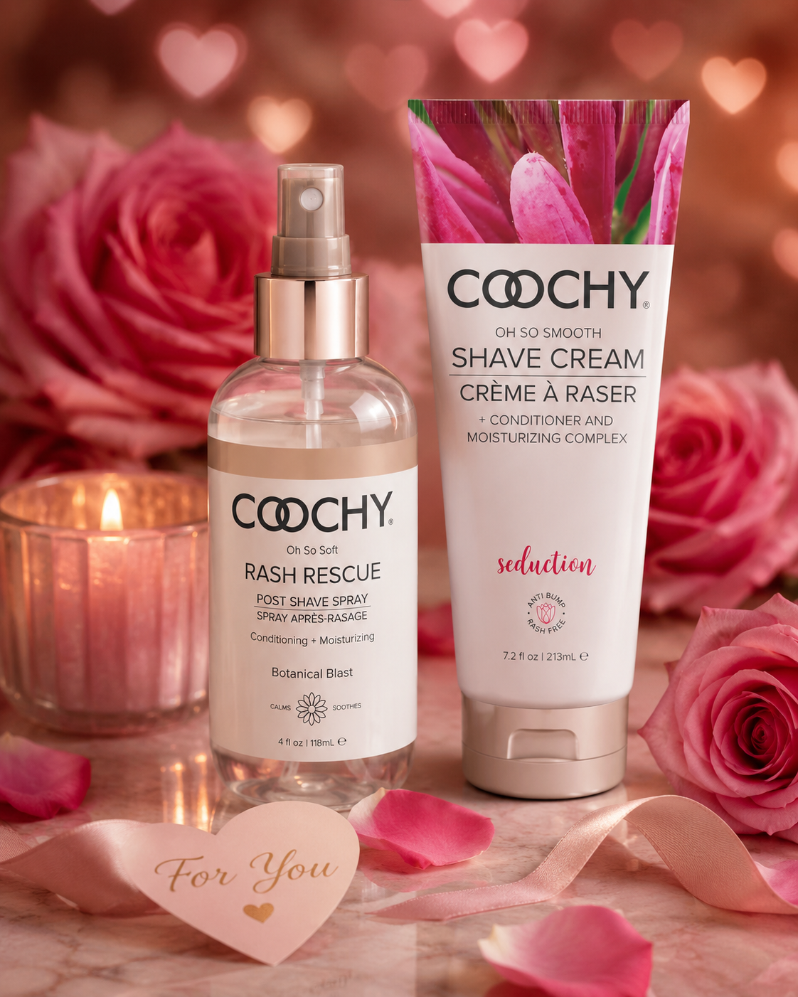 Coochy Shave Cream + Body Spray Bundle